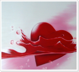 "Ein - tauchendes Herz"