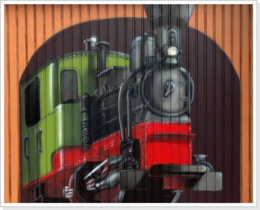 "Voll-Dampf" Garagengestaltung "Voll-Dampf" Garagengestaltung