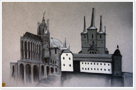 "Geschichte zu Erfurt" Fassadengestaltung (Teil 03)