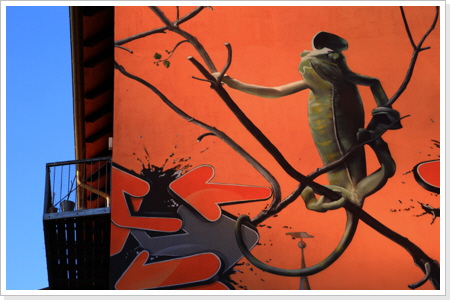 "Cham&auml;leon II" Wandgestaltung